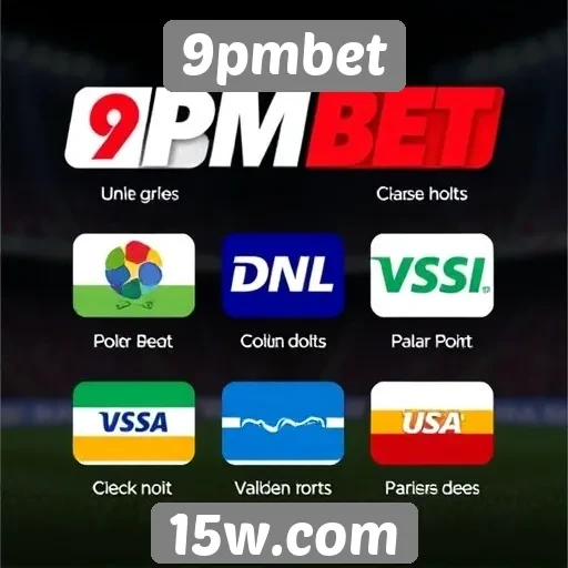 Métodos de pagamento disponíveis no 9pmbet